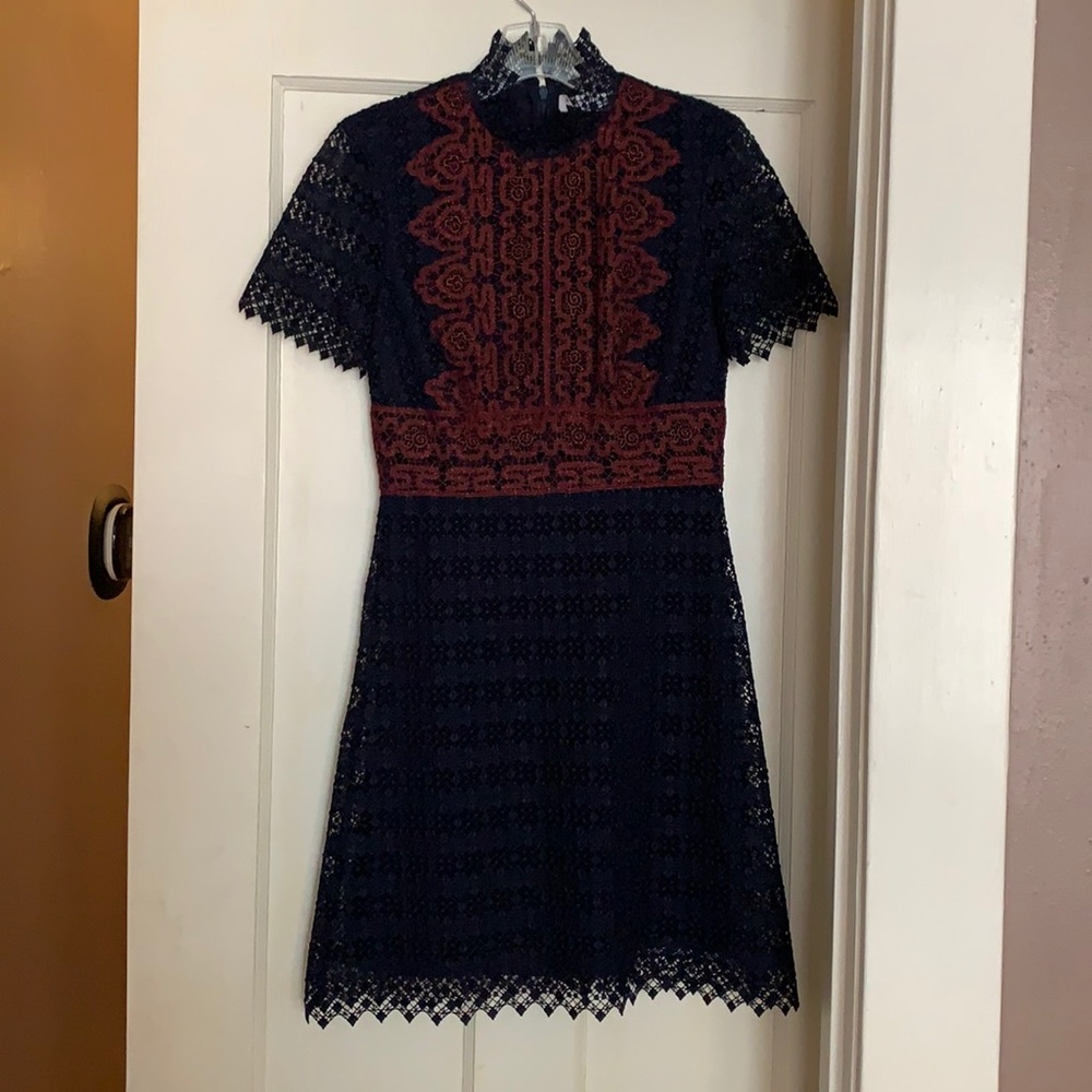 Sandro dress excellent condition.  Size 1 which is a Small
